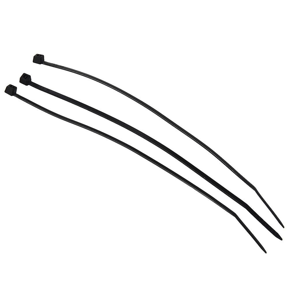 Auto-lock Elettrico Cavo Zip Cavo Fisso Fascette Nero X 100