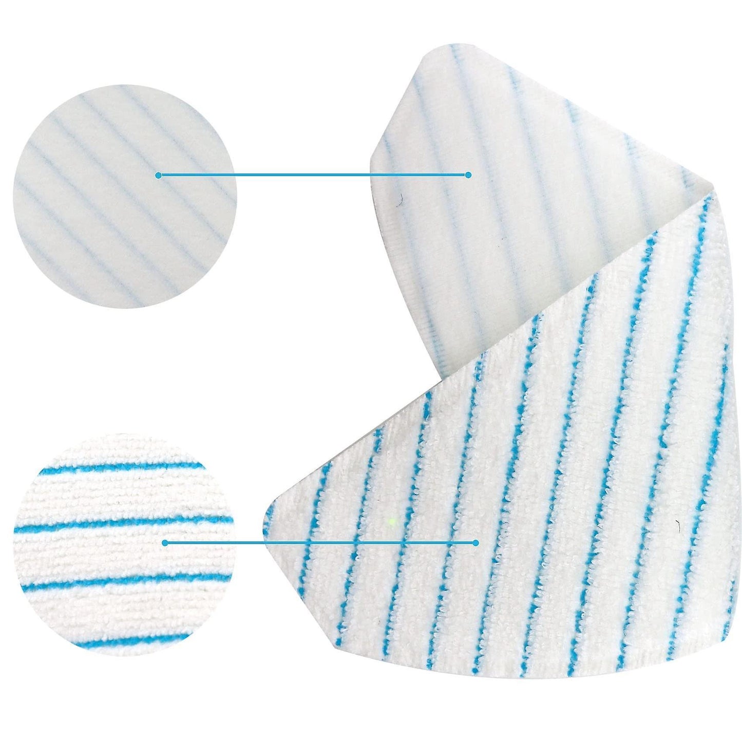 20pcs Mop Cloths for Ecovacs Deebot Ozmo T8 Aivi T8 Max N8 N8pro