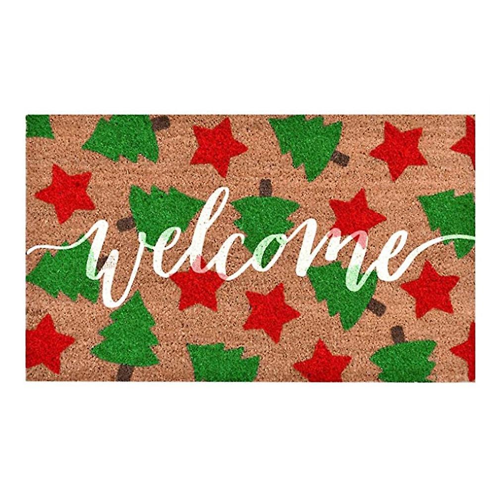 Indoor Entrance Christmas Doormats Welcome Home Carpet Front Door