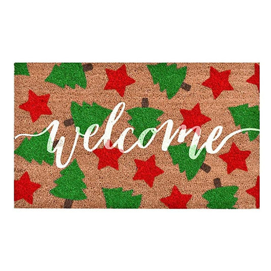 Indoor Entrance Christmas Doormats Welcome Home Carpet Front Door