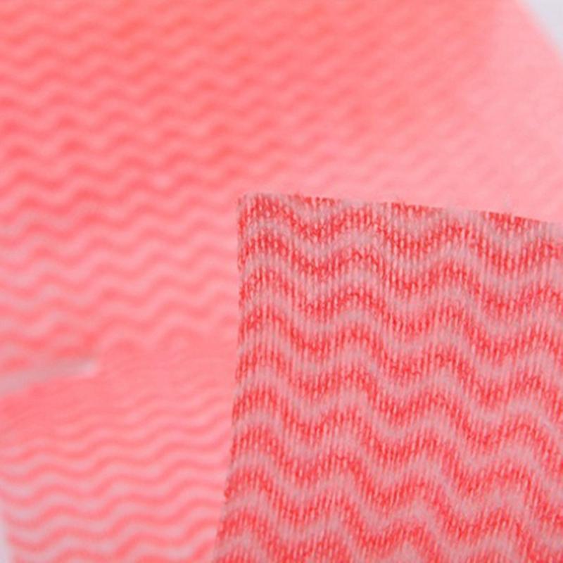 Kitchen Disposable Towels Cloth-like Cleaning Towel Nonwoven (1 Roll)