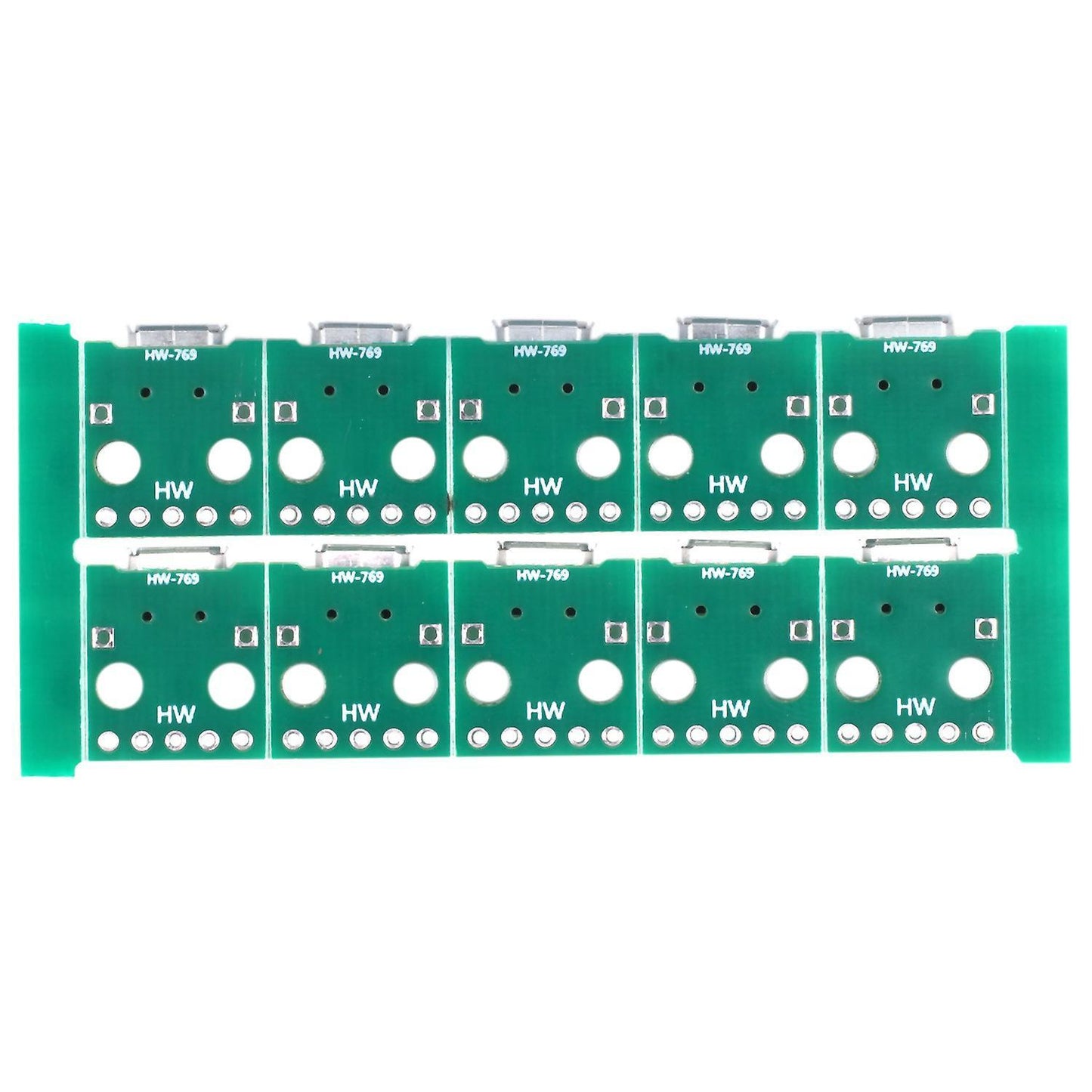 Micro-usb to Dip Adapter 5pin Female Connector B Type Pcb Converter