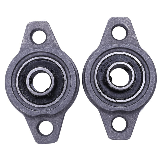 2pcs Kfl000 Zinc Alloy Pillow Block  Bearing 10mm