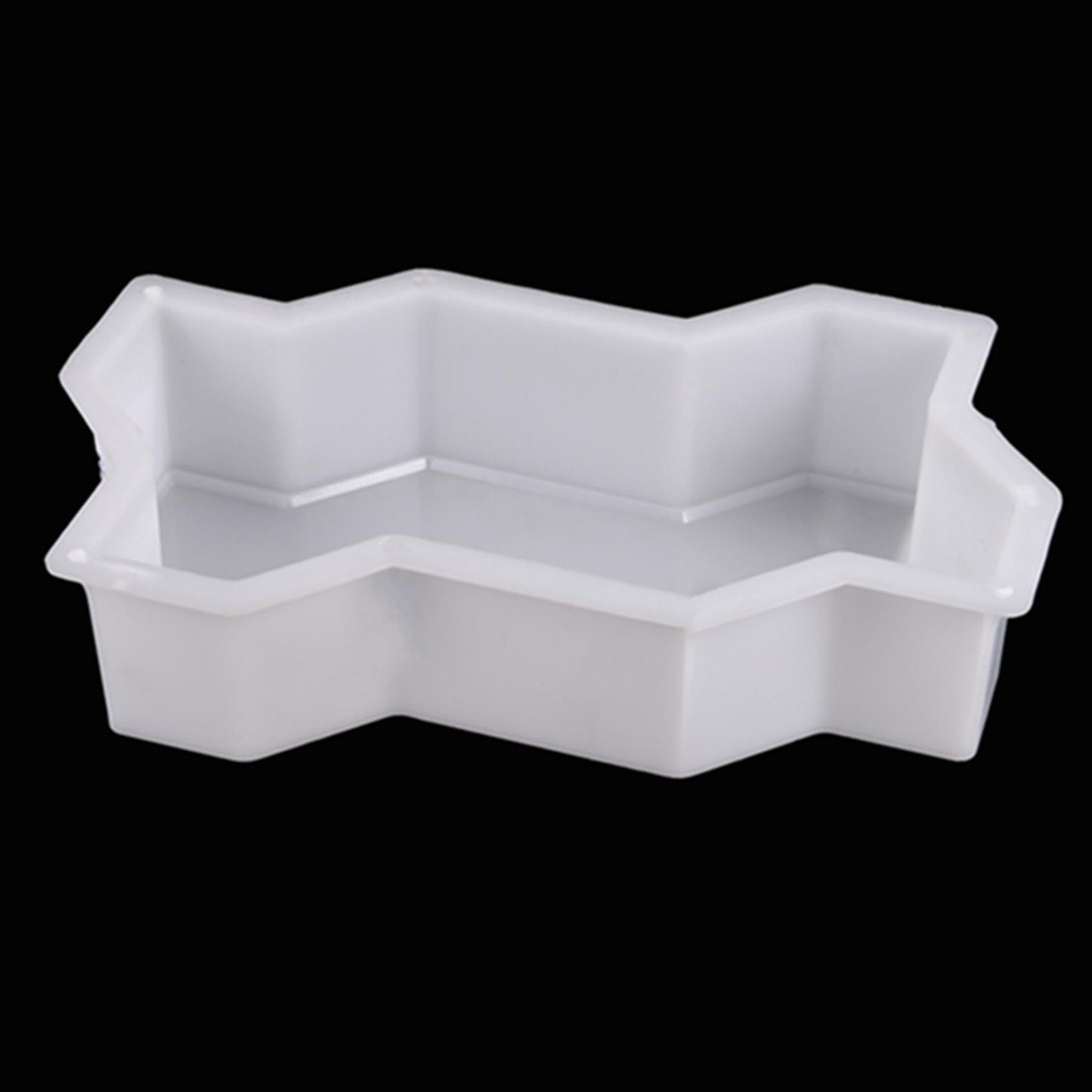 Three Waveform Garden Path Plastic Concrete Paving Brick Mold