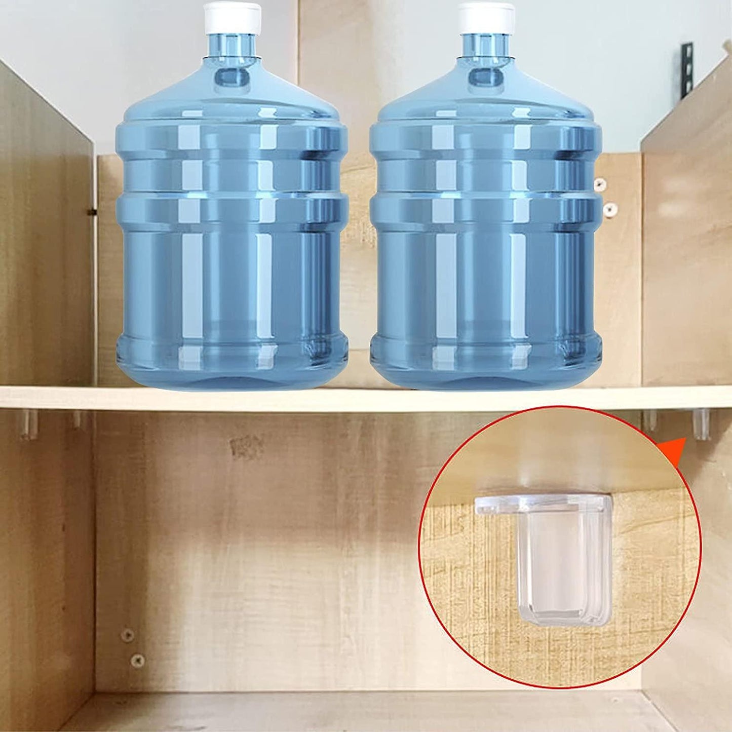Closet Cabinet Shelf for Kitchen Bookcase Wardrobe Bathroom