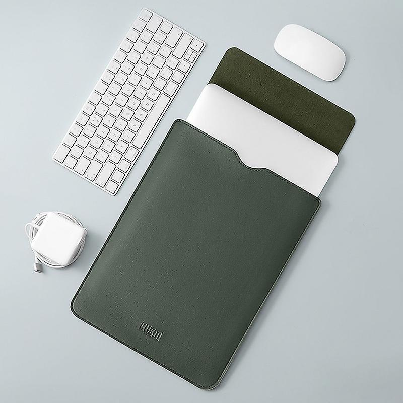 Bubm Laptop Sleeve for Macbook Protective Bag 13.3 Inch Bag Green