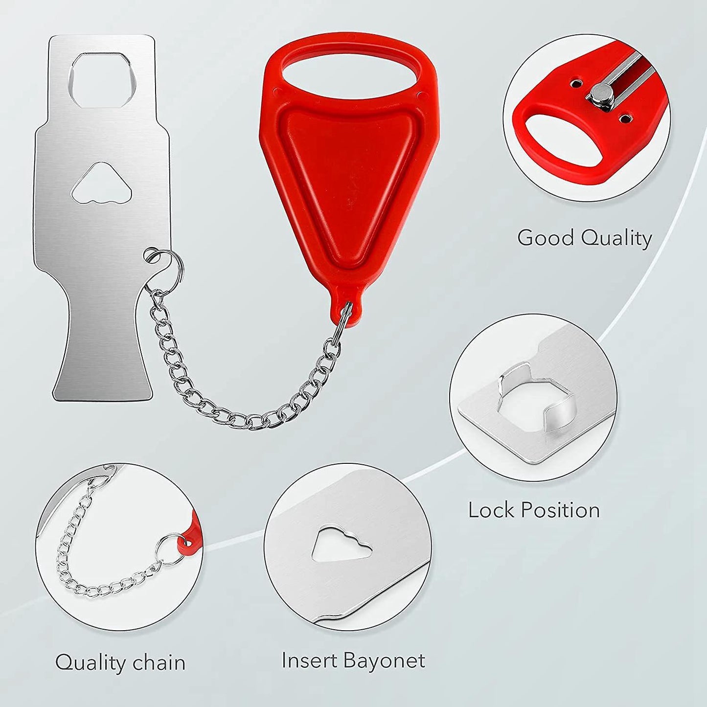 For Travel Door Locks Security Devices Hotel Home School Apartment B