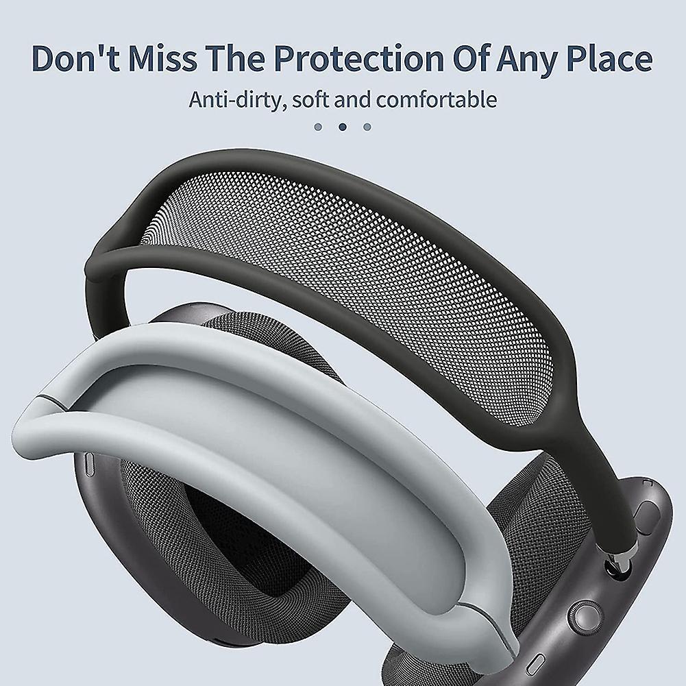 1 Set Earphone Scratch-resistant Headband Cover for Airpods (black)