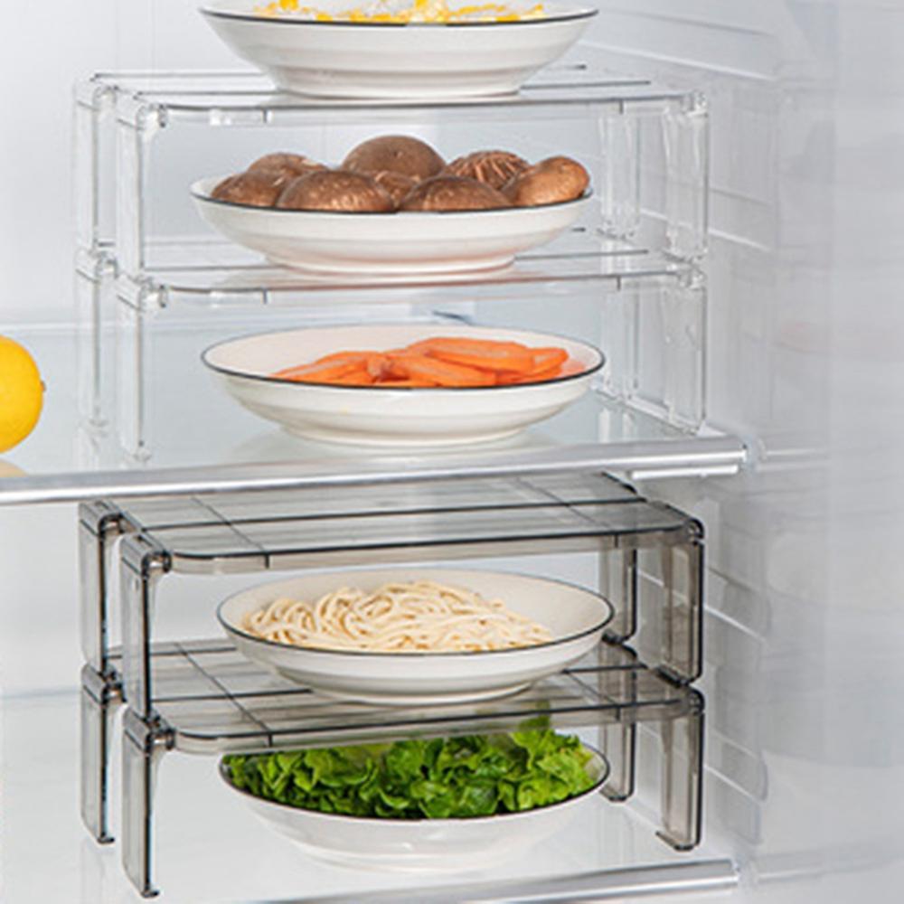 Fridge Organizer Fridge Rack Kitchen Racks Kitchen Items -brown