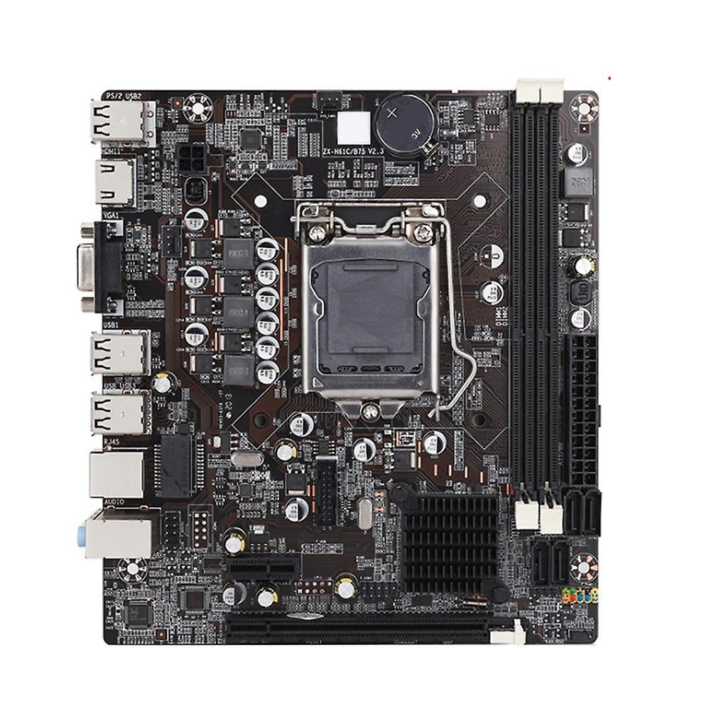 H61 Motherboard Lga 1155 Ddr3 Memory 16gb Micro-atx Desktop Mainboard