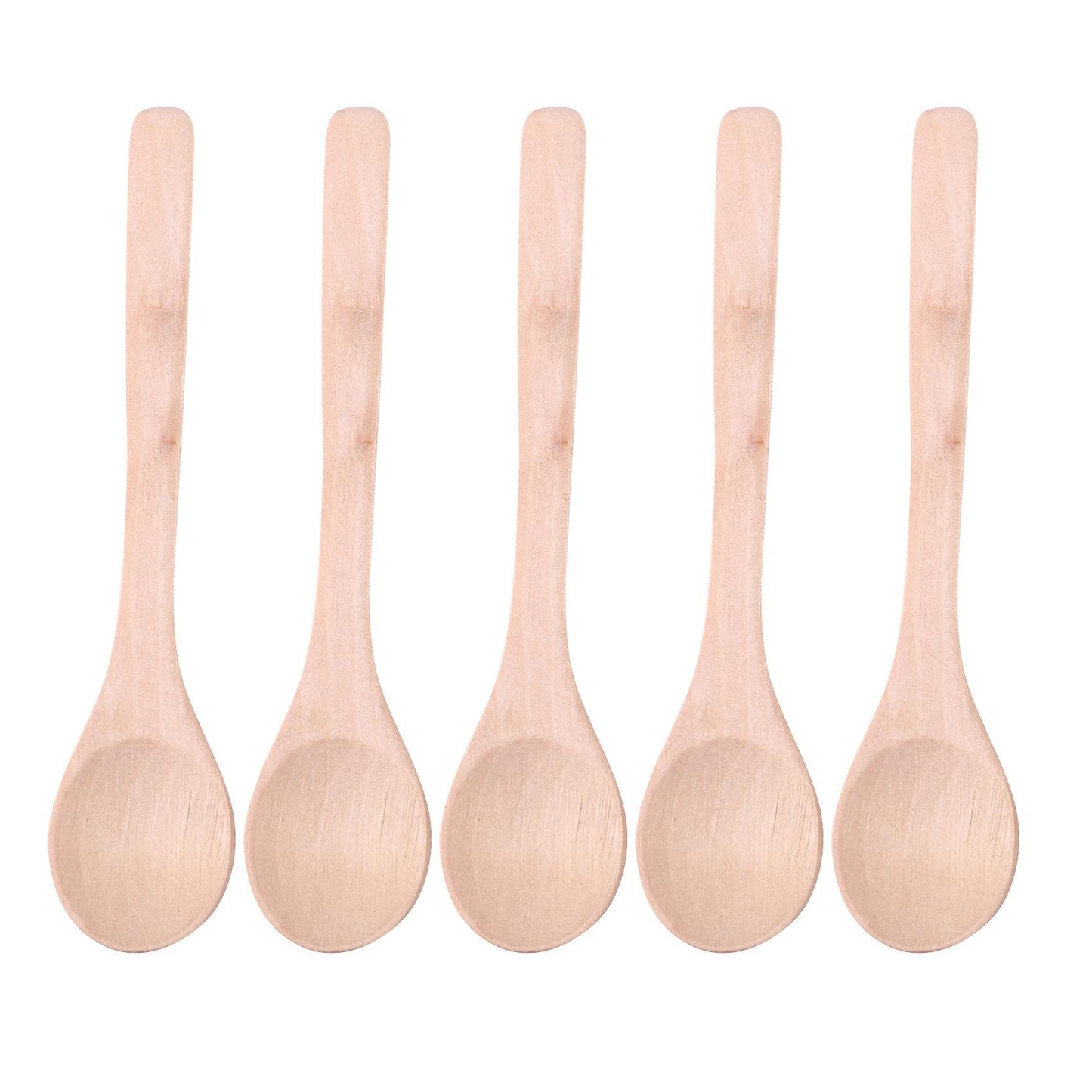 5pc Small Wooden Spoons Kit Arts and Crafts Creative Pack