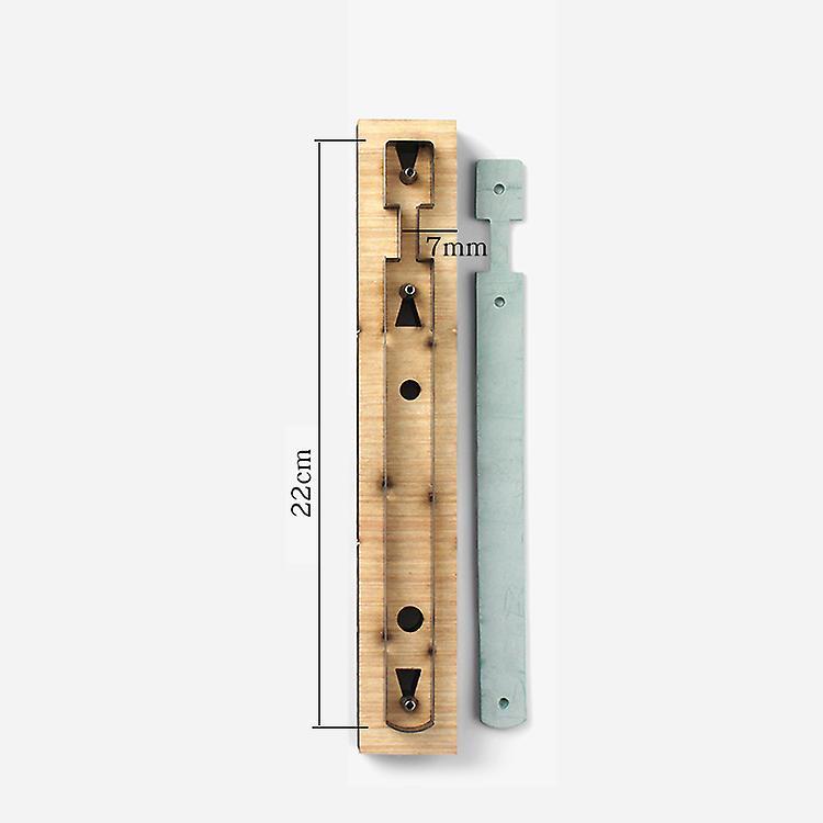 Creative Keychain Wooden Punching Die Handcraft Pendant Mould(c)