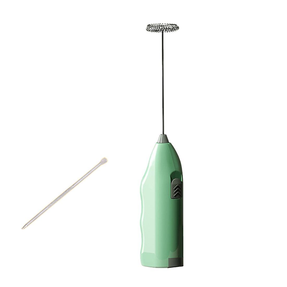 Gadgets Creamy Chocolate Cappuccino Electric Milk Frother Green