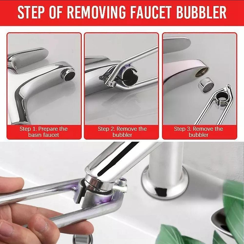 Faucet Aerator Wrench Multifunctional Water Pipe Wrench