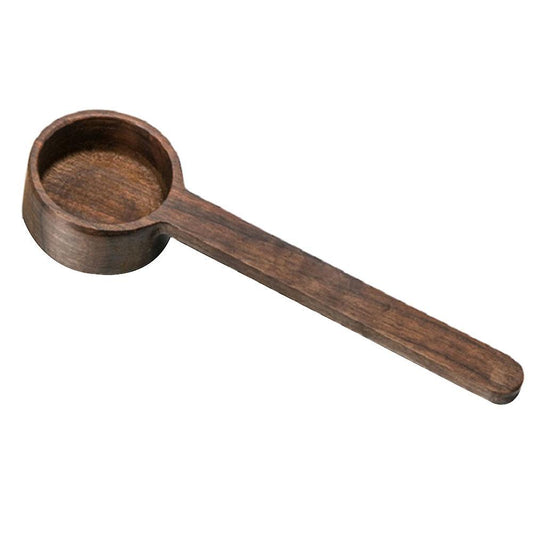 Coffee Measuring Spoon Kitchen Household Wooden Handle Baking Spoon B