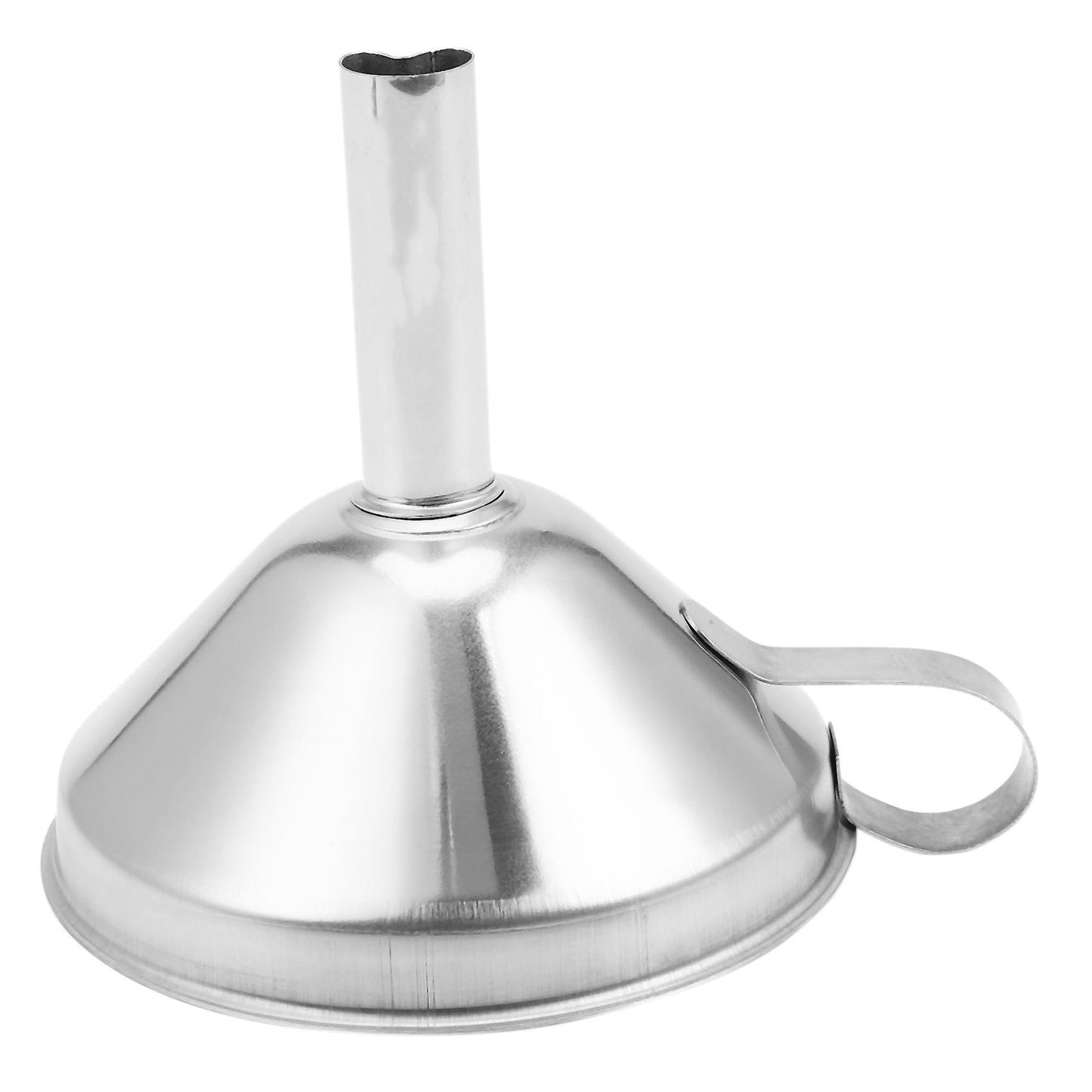 Stainless Steel Kitchen Funnel with Filter Storage Containers 10cm