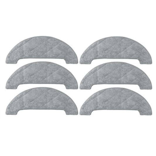 6pcs Mop Cloth Replacement for Uoni V980 Max Robotic Spare Parts