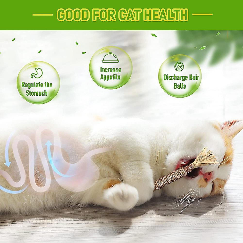 Cat Toys Clean Teeth, Remove Tartar, Freshen Breath and Chew Toys