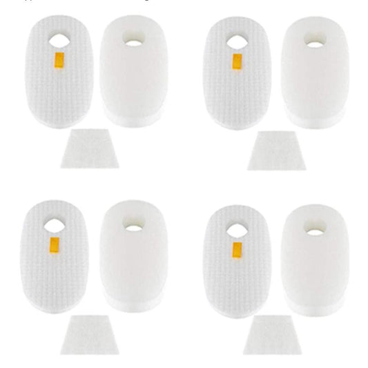 4pcs for Shark Vacuum Cleaner Hv320 / Hv321 / Hv322 Filter Elements