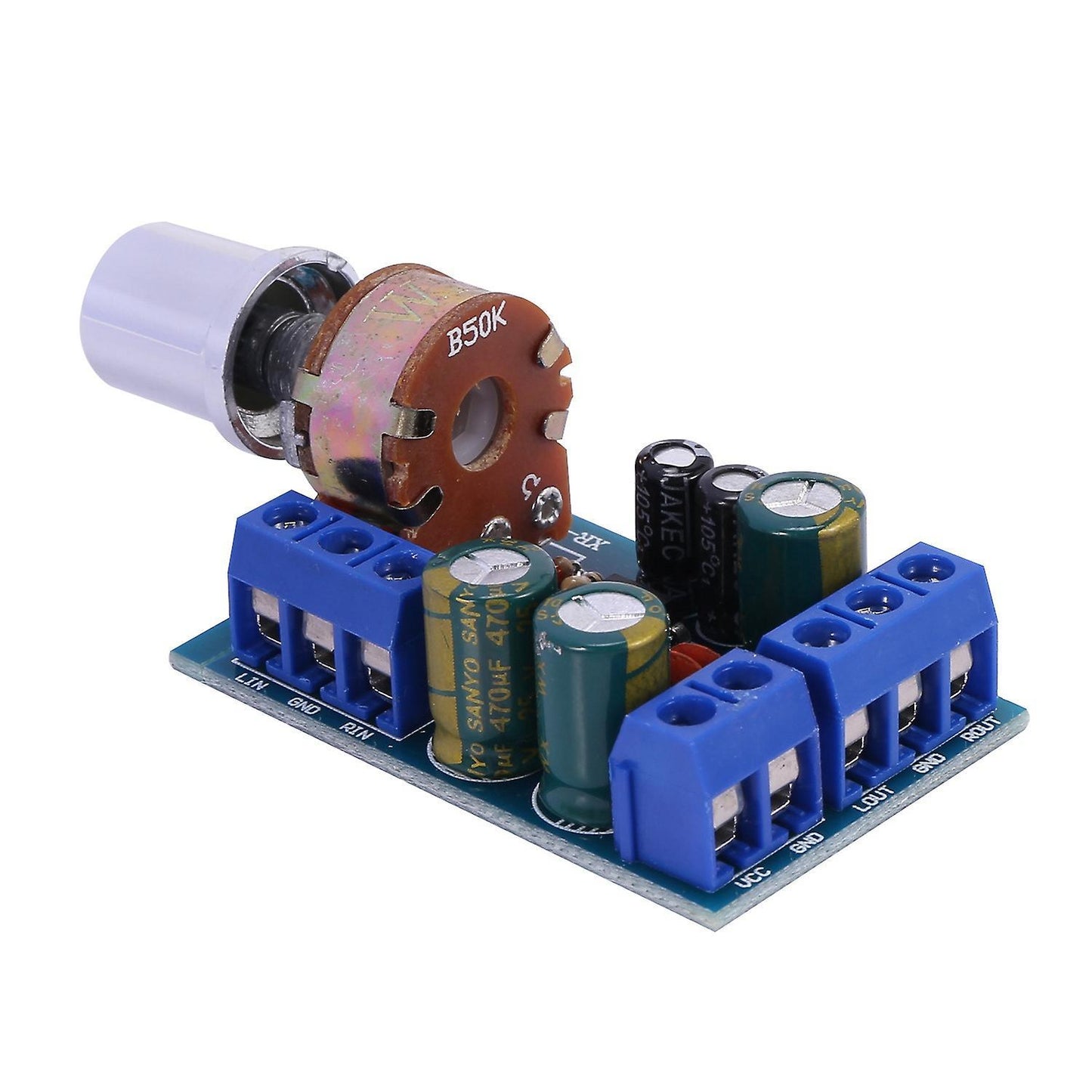 Tda2822 Tda2822m 2.0 Channel 2x1w Stereo Audio Power Amplifier Board