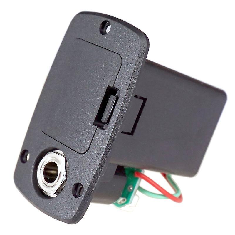 Abs 9v Guitar Pickup Battery Case Box for Electric Acoustic Guitar