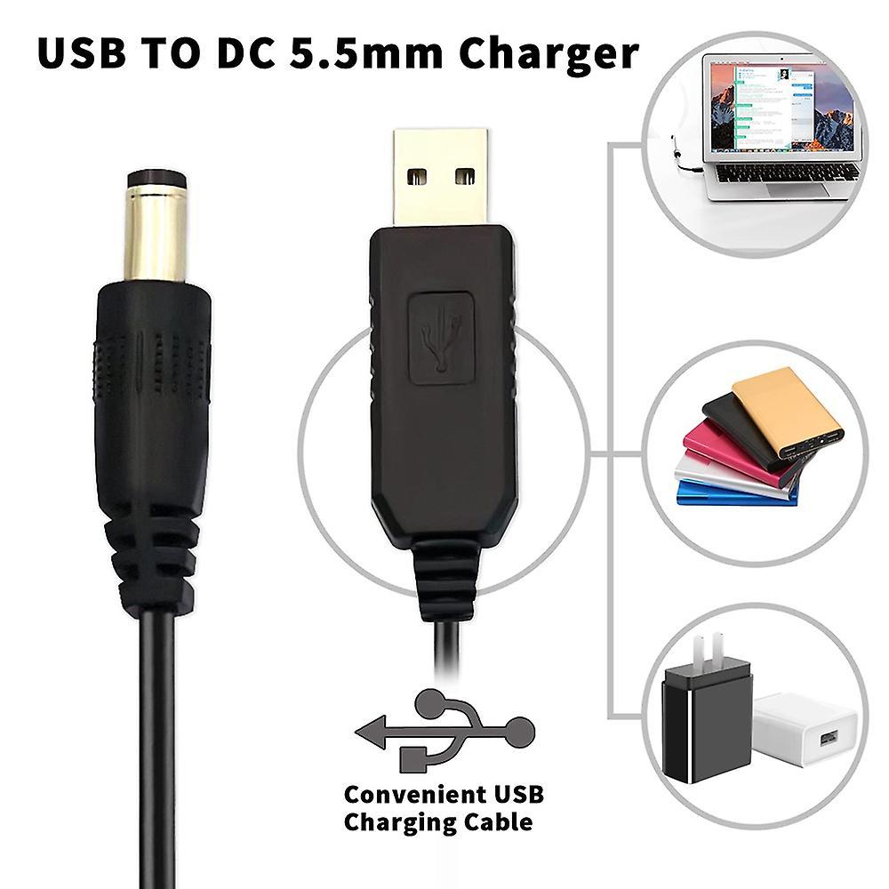 4pcs Usb Dc 5v to Dc 12v Step Up Converter Cable