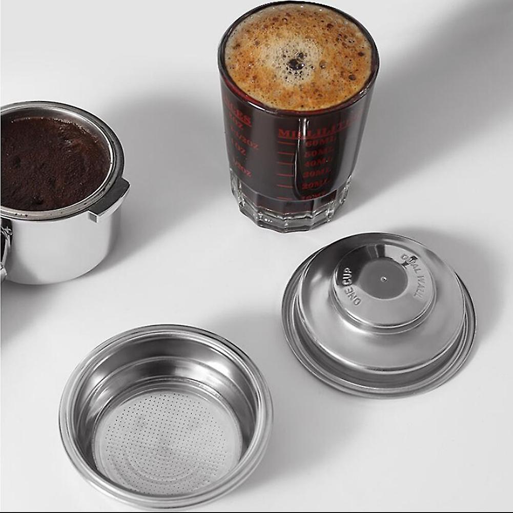 2pcs 58mm Coffee Tea Filter Basket for Espresso Coffee Machine Bowl