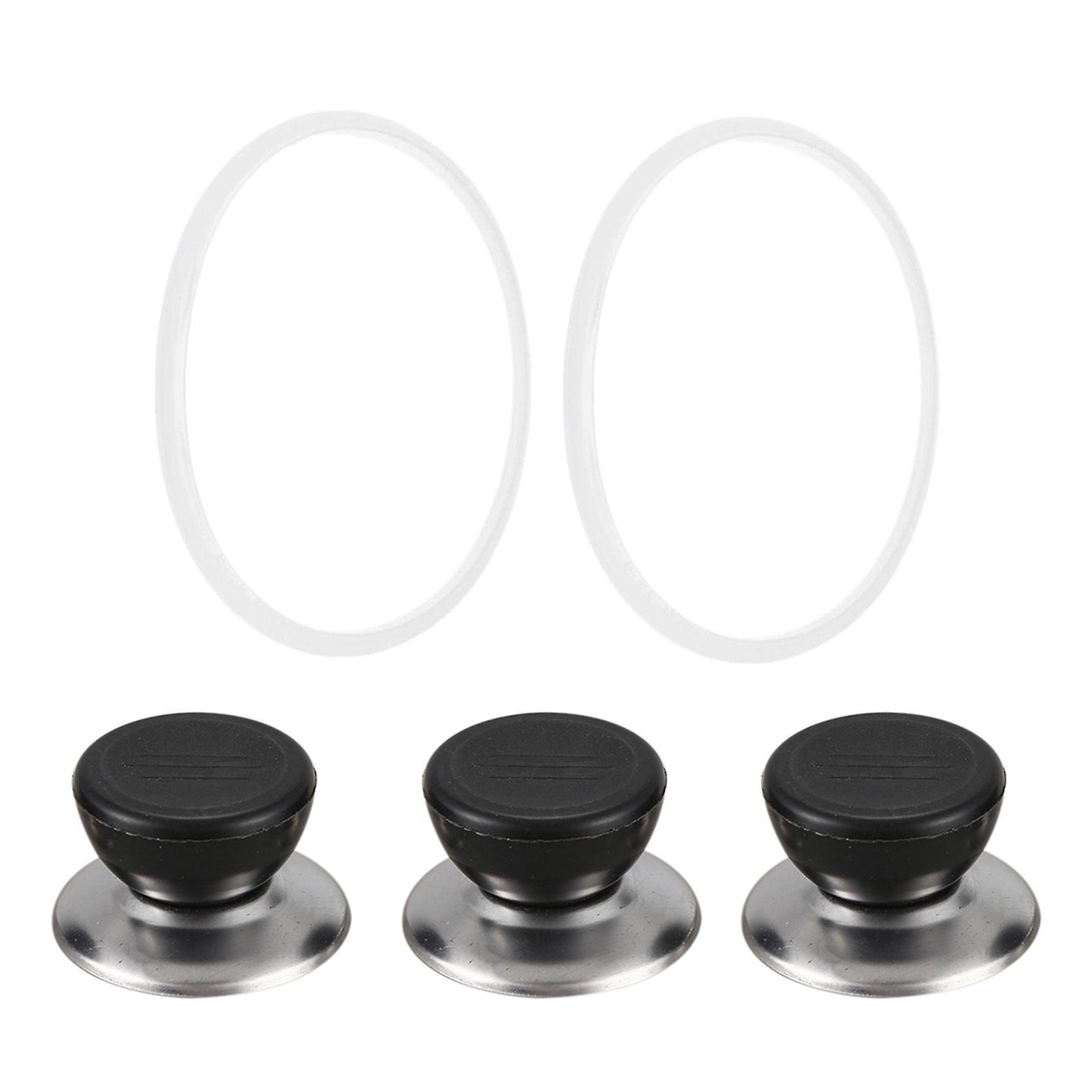 2 Stueck Gummi-dichtung Dichtungsring, Transparent Weiss