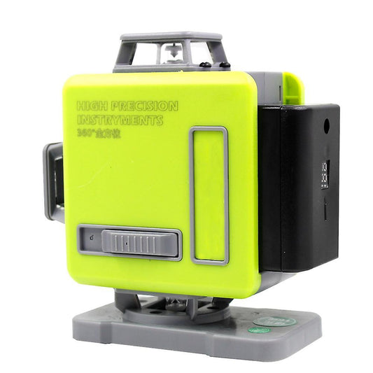 16 Lines 4d 360 Beam Green Lasering Level Outdoor Battery-us Plug