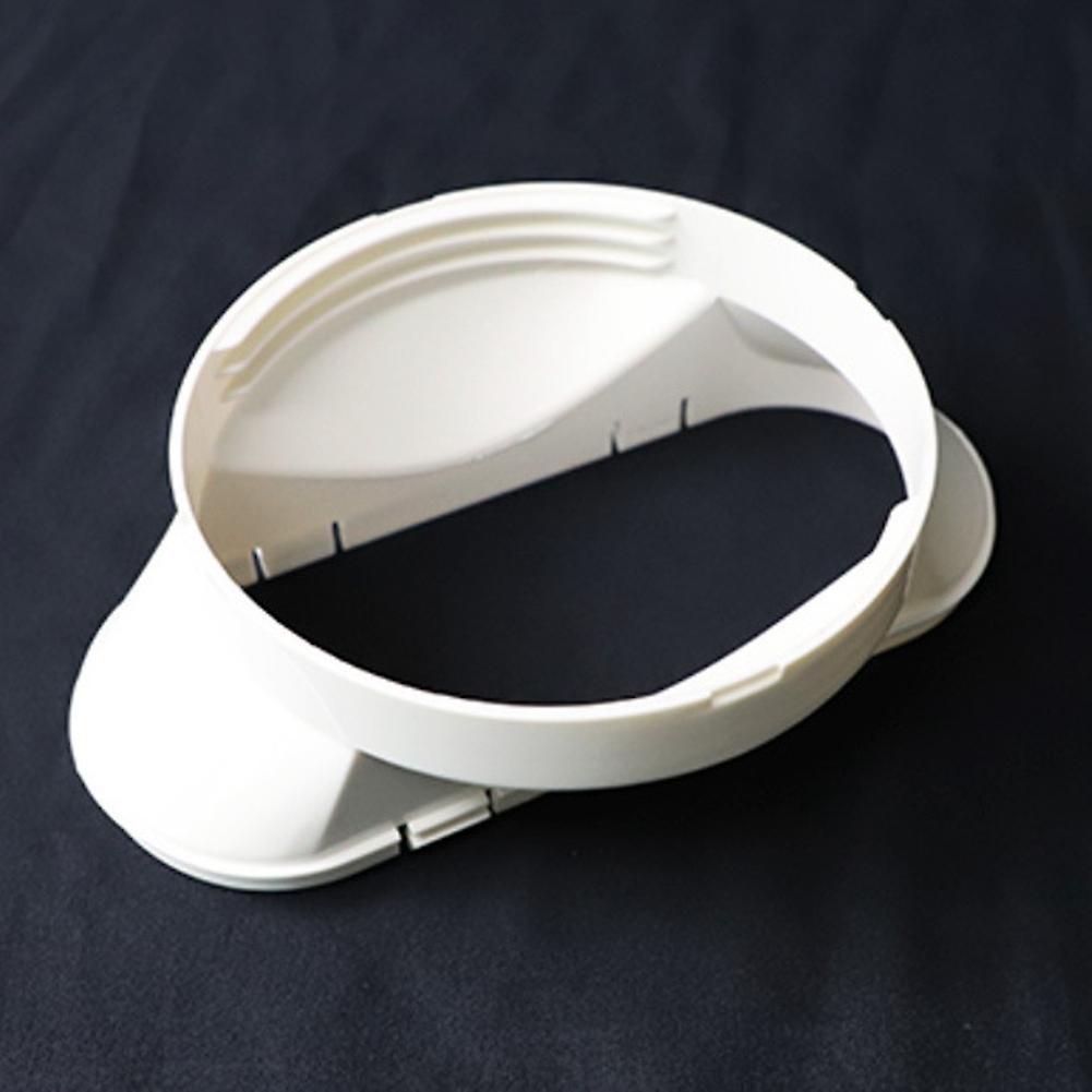 130mm Mobile Air Conditioner Exhaust Pipe Interface Flat Nozzle Joint
