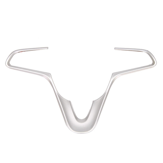 Matte Silver Steering Wheel Trim Strip for Chevrolet Sail 3 2015-2017