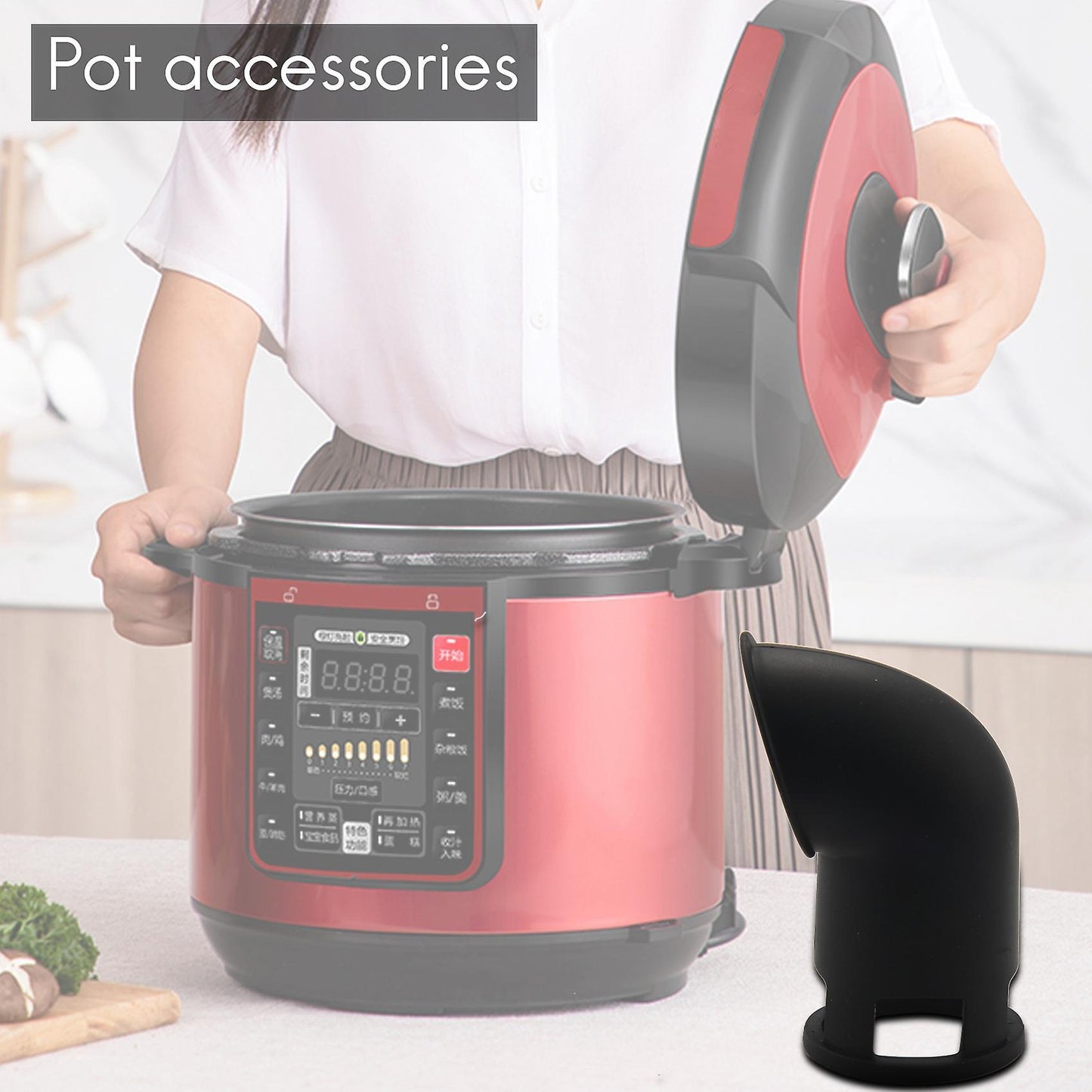 Steam Release Diverter Kitchen Accessory Xl Size for 8qt