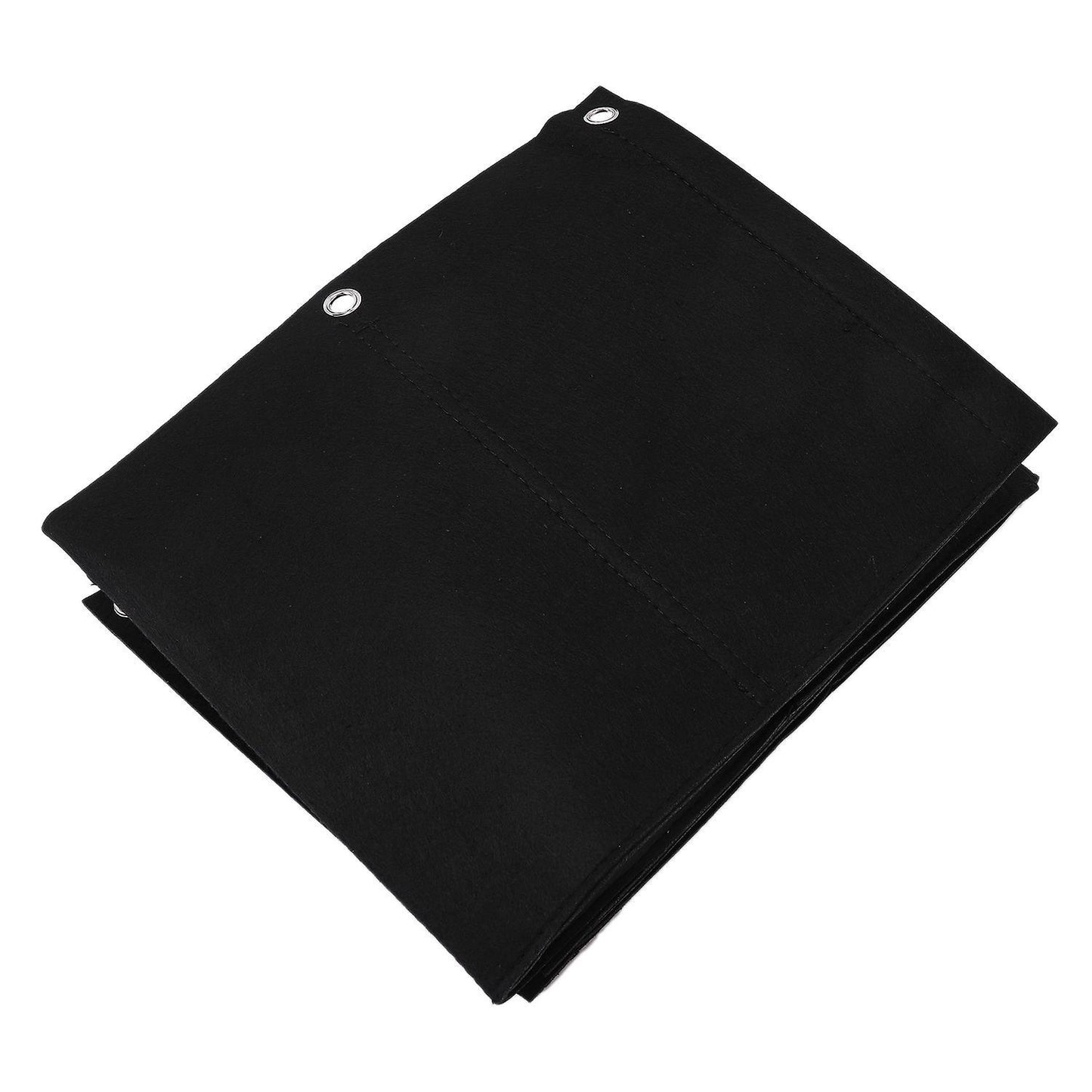 2 Pcs 4 Pockets Horizontal Wall Mount Planter Felt Garden Grow Bags