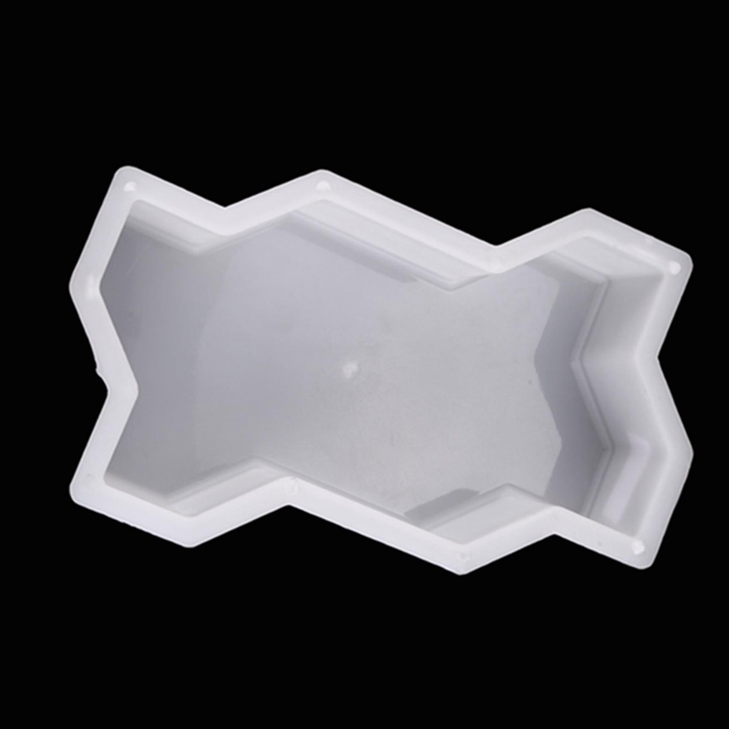 Three Waveform Garden Path Plastic Concrete Paving Brick Mold