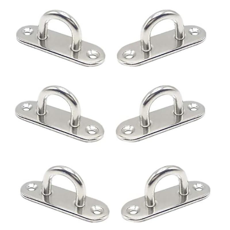 Oval Eye Guard U Shaped Hook Ceiling Wall Mounting Tie Down Rigging