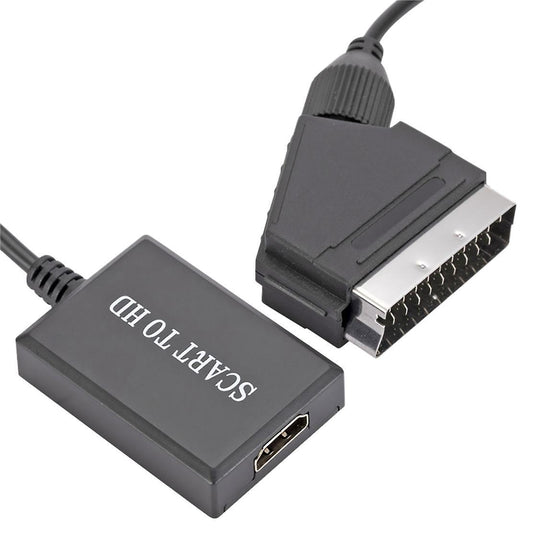 1080p Scart to Hd Audio and Video Cable Box Adapter Video Conversion