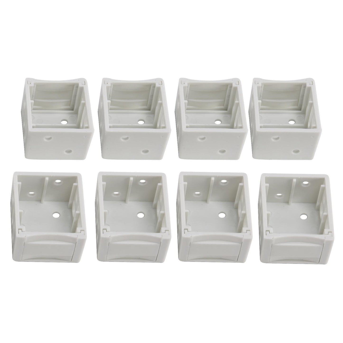 1 Inch Blind Brackets White Profile Box Blinds Headrail Bracket (8)