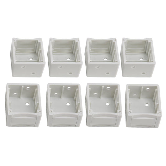 1 Inch Blind Brackets White Profile Box Blinds Headrail Bracket (8)