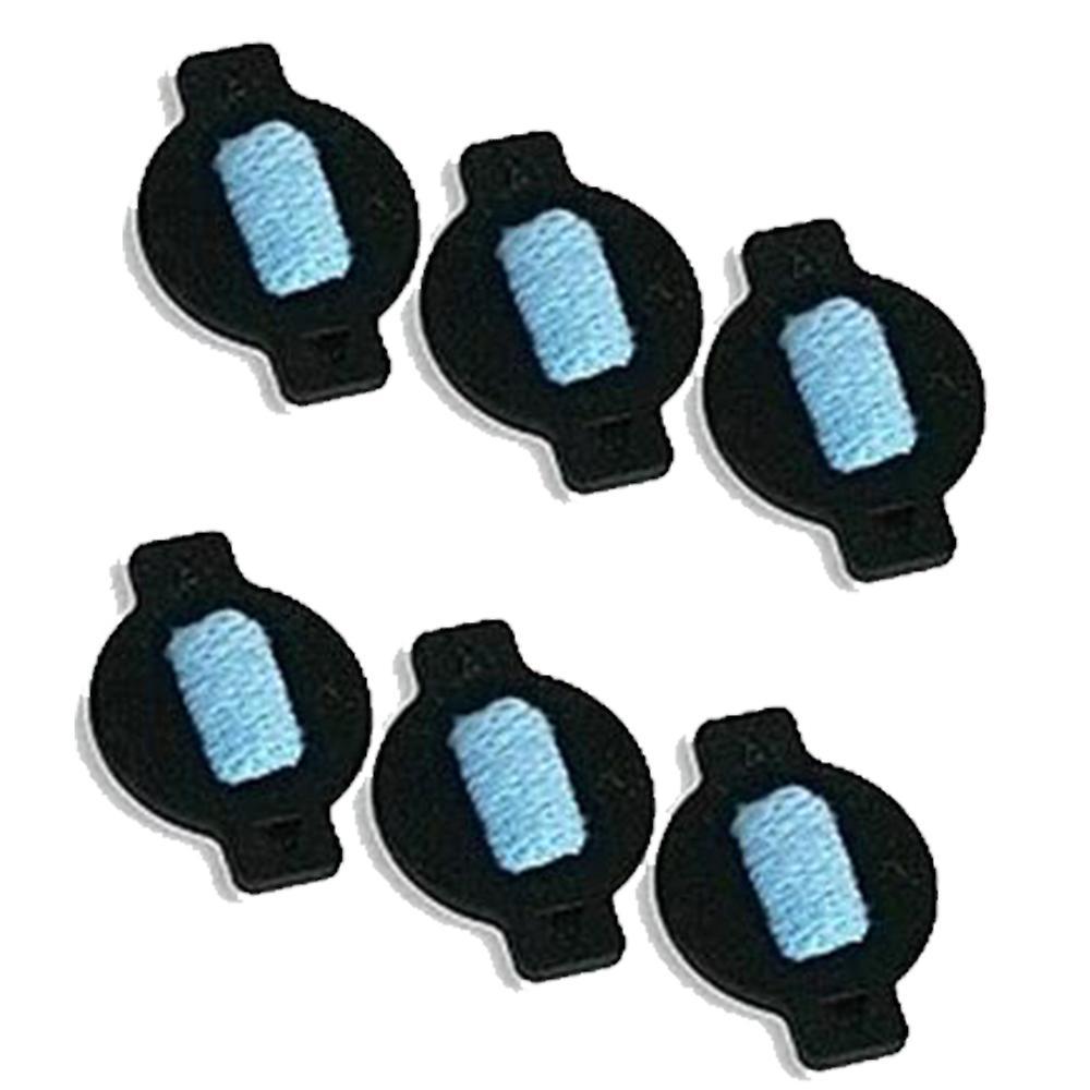 6pcs Water Wick Cap Kit for Irobot Braava 380 380t 320 Mint 4200 4205
