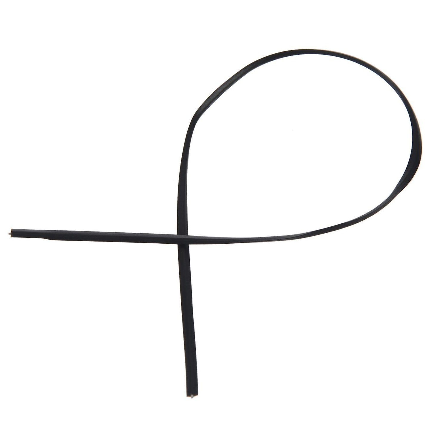 Plastic Shell Package Reusable Twist Ties Cable Wires 100pcs Black