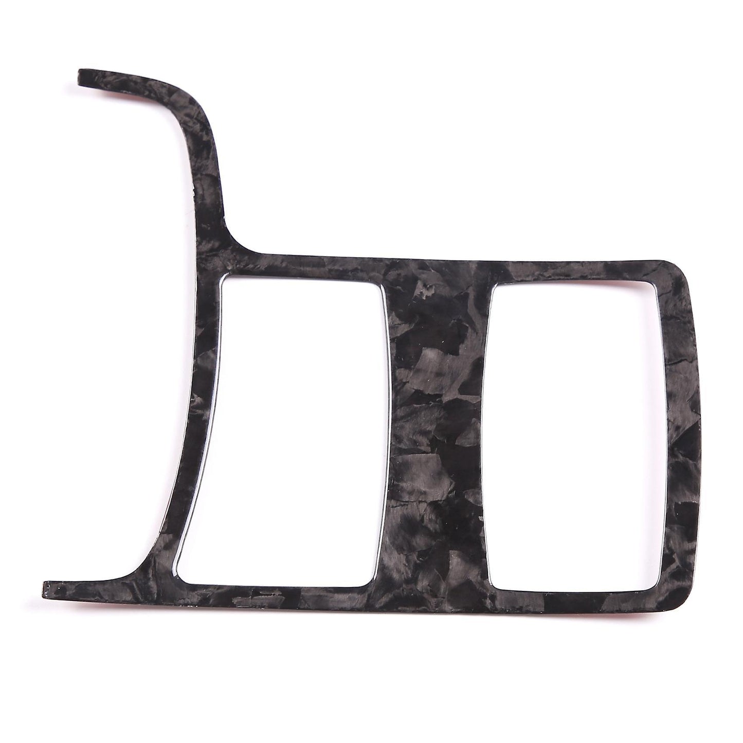 Car Real Carbon Fiber Gear Shift Mode Button Panel Cover