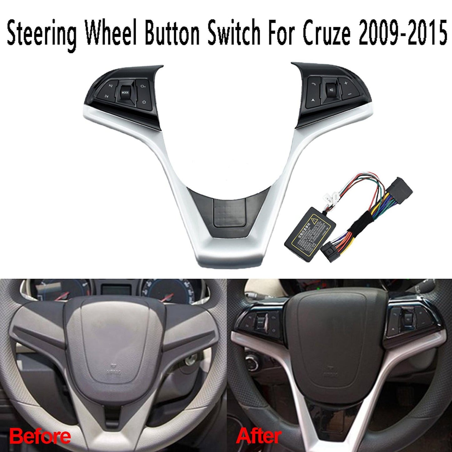 Steering Wheel Button Switch for Chevrolet Cruze 2009-2015