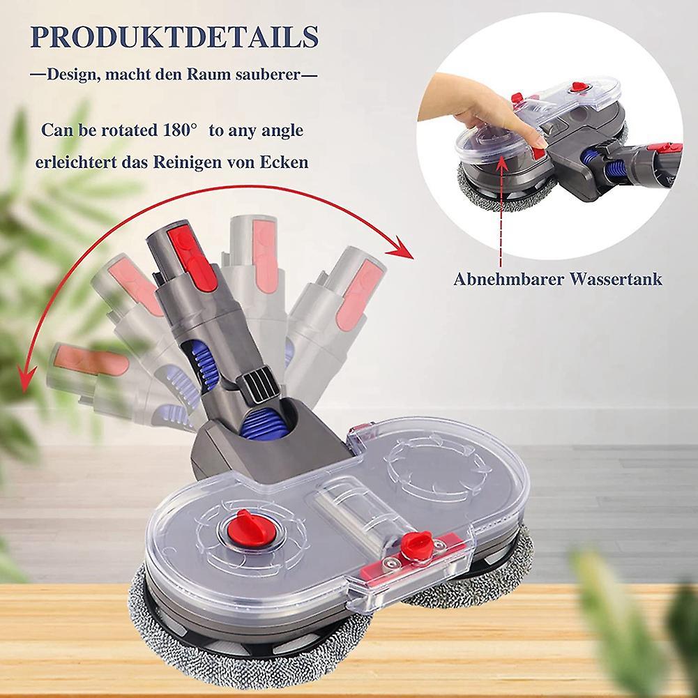 Mop Head Attachment for Dyson V15 V11 V10 with Water Tank, Mop Pads