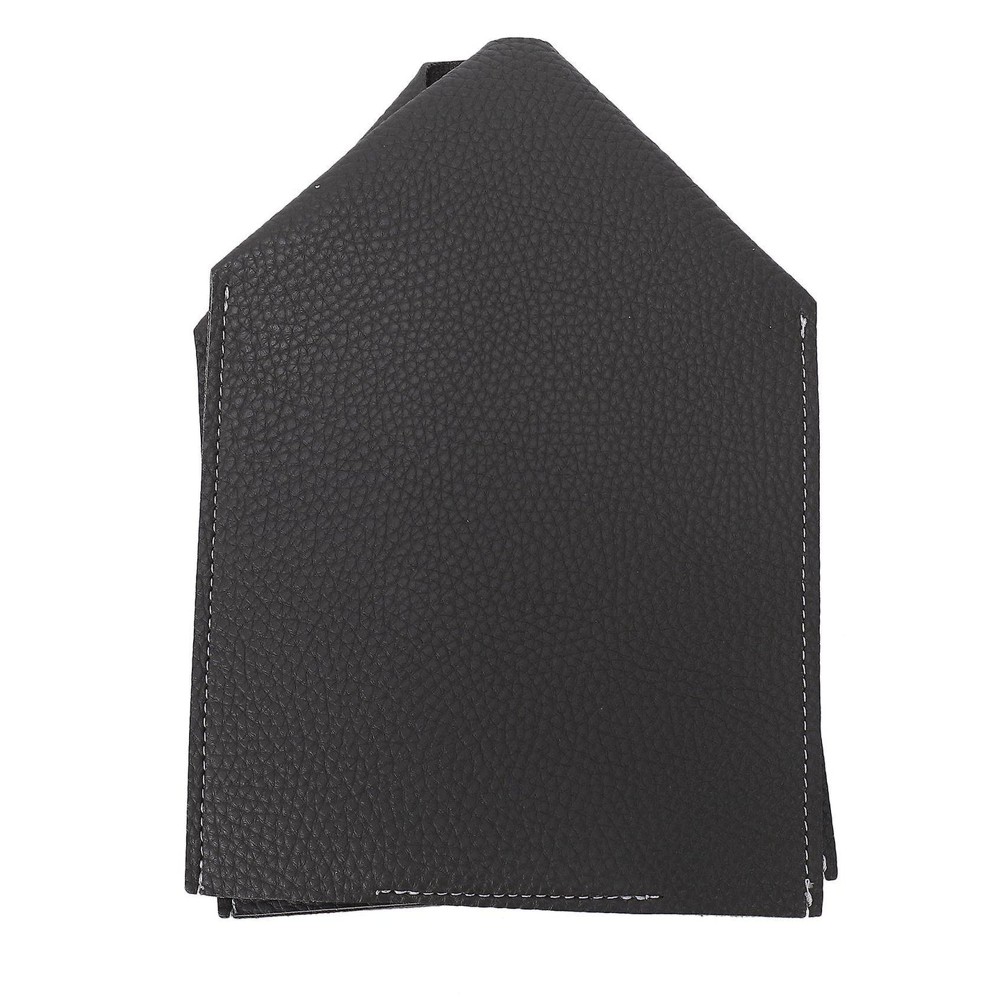 Pu Leather Square Tissue Box Holder - Decorative Holder-dark Gray