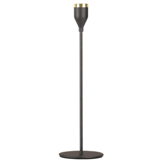 Modern Gold with Black Metal Candle Holders Wedding Home Decor,b