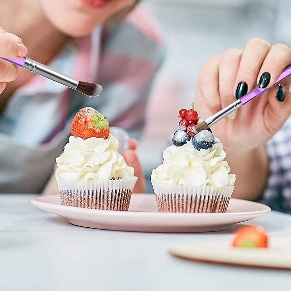 11 Pcs Cake Decorating Brushes Tools Set Fondant Decoration Supplies
