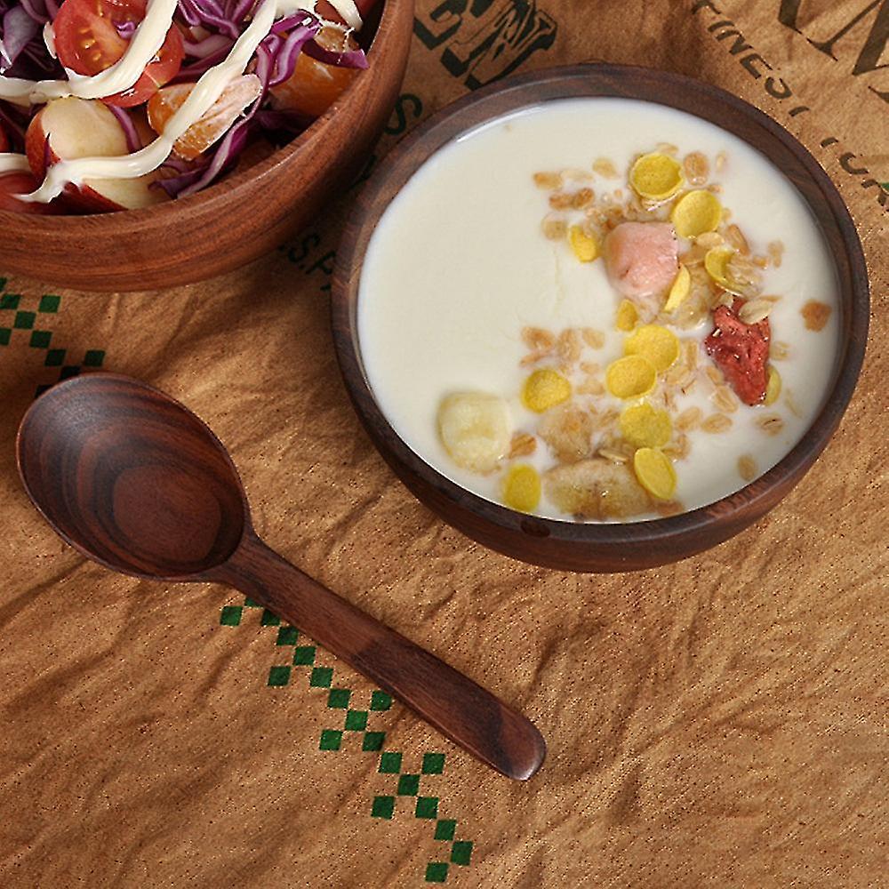 Acacia Wood for Fruits, Noodle, Salad Wooden Spoon 6.1x1.5inch