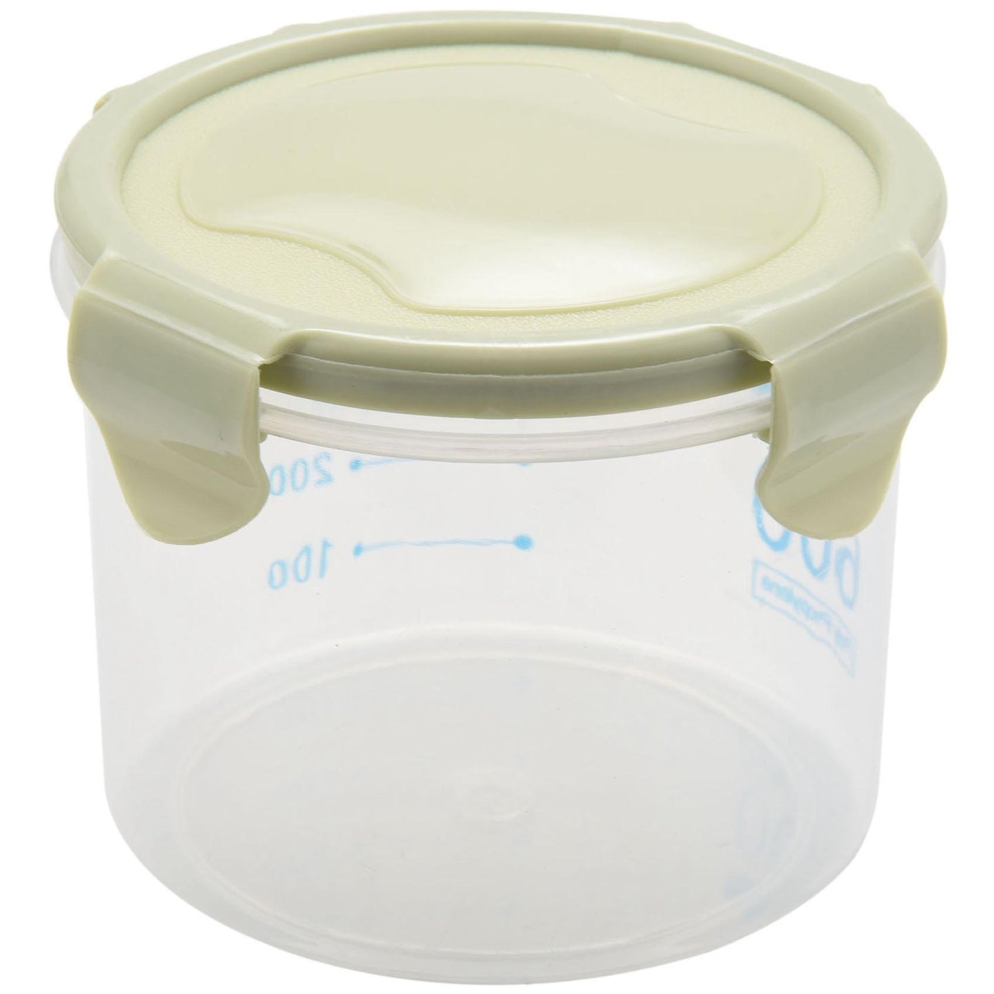 Kitchen Food Container Seal Pot Storage Tank Plastic 600ml Green
