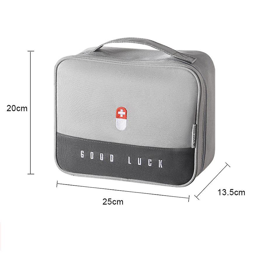 Portable Storage Bag Multifunctional First Aid Kit for Hiking Pink