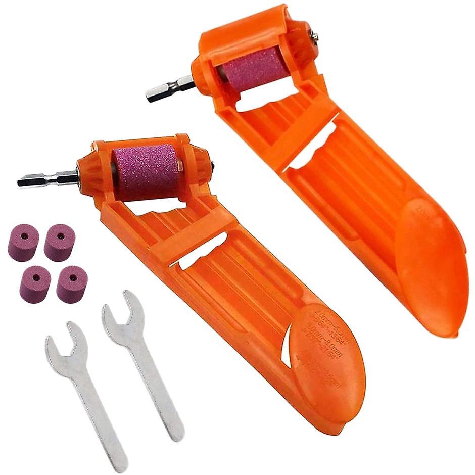 Drill Bit Sharpener Portable Diamond Drill Bit Sharpening Tool 2pcs